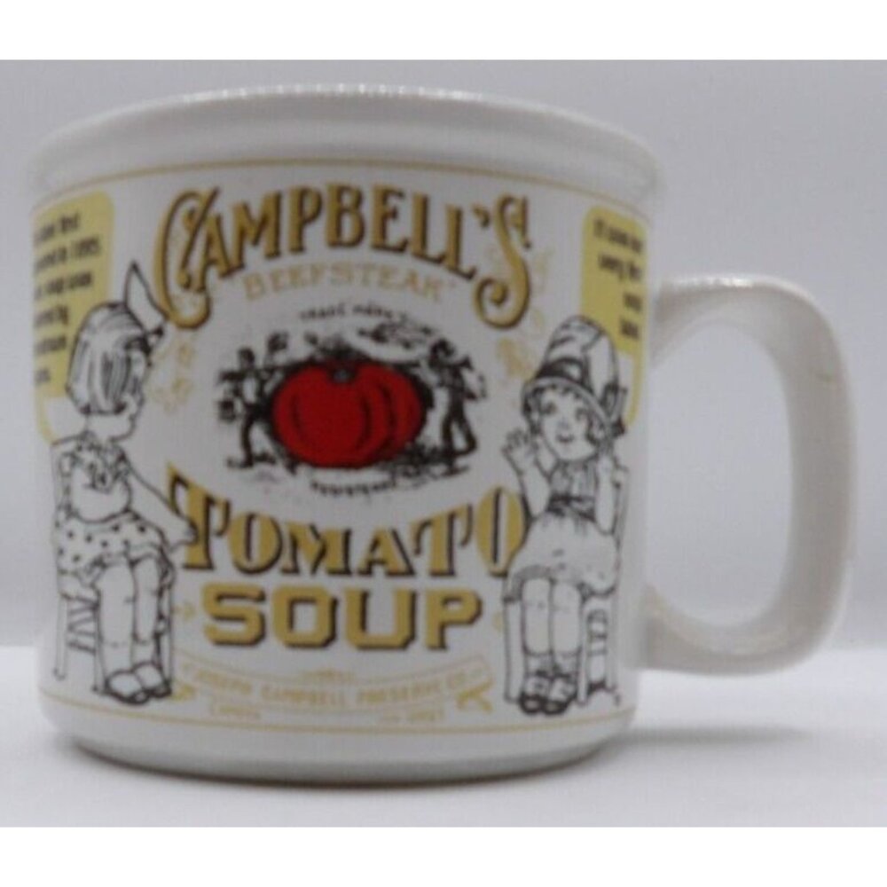 Campbell's Tomato Beefsteak Soup Coffee Mug- 1895 Repo